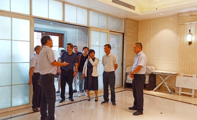 淮南民政局領導一行考察福澤園及廈門懷祥殯儀